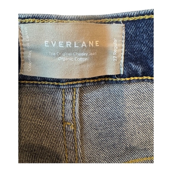 Everlane Indigo The OriginalCheeky Jean- High Rise Straight, Size 27R
C011 - Picture 9 of 9